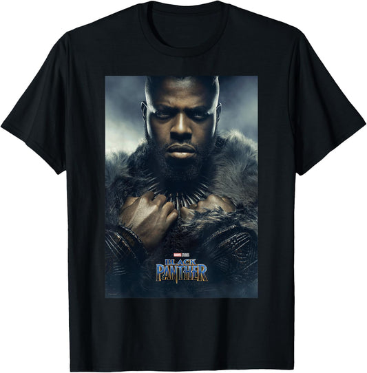 Marvel Black Panther Avengers M'Baku Poster Graphic T-Shirt - T-Shirt | Black