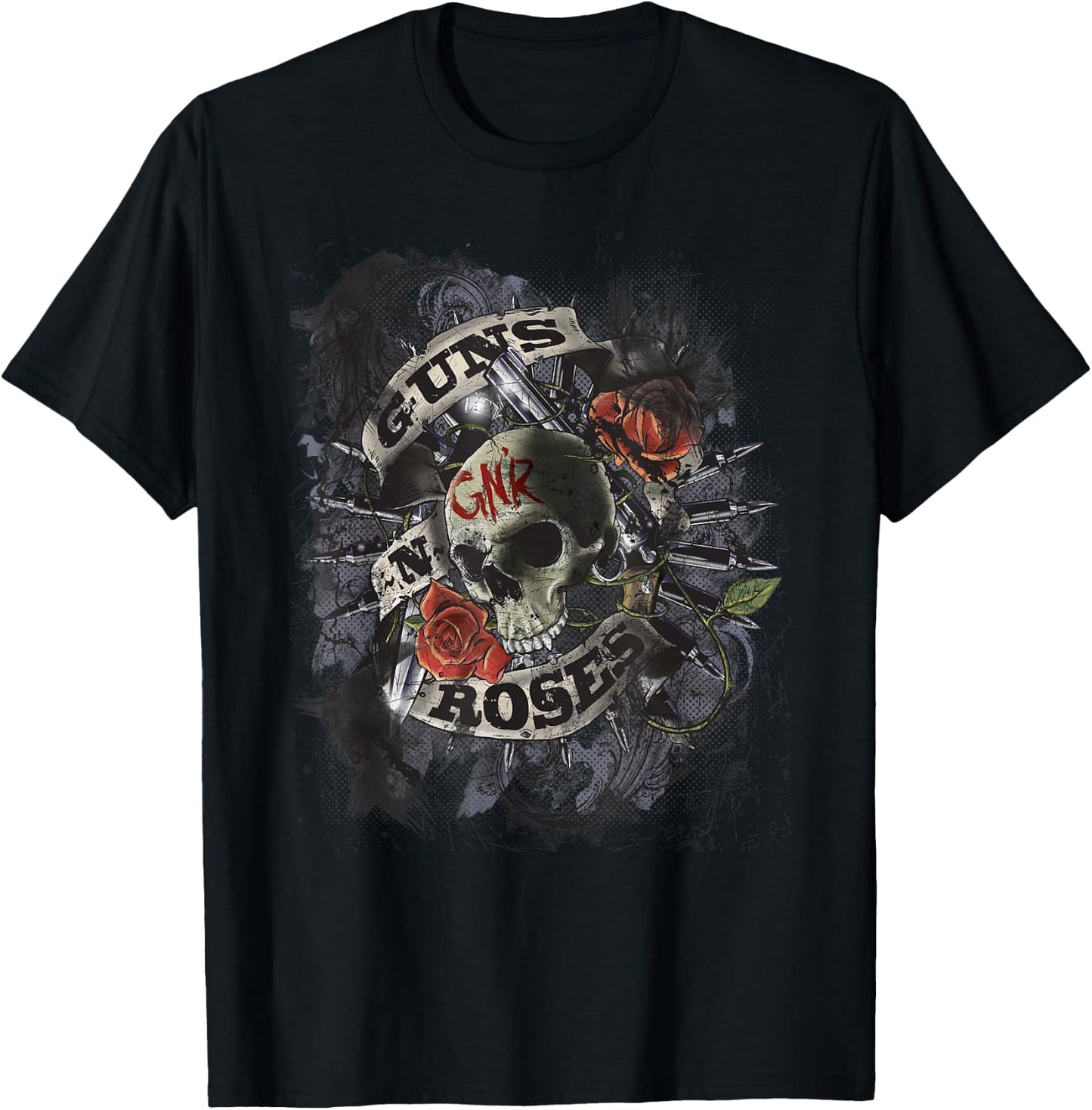 Gun N' Roses Official Firepower T-Shirt - T-Shirt | Black