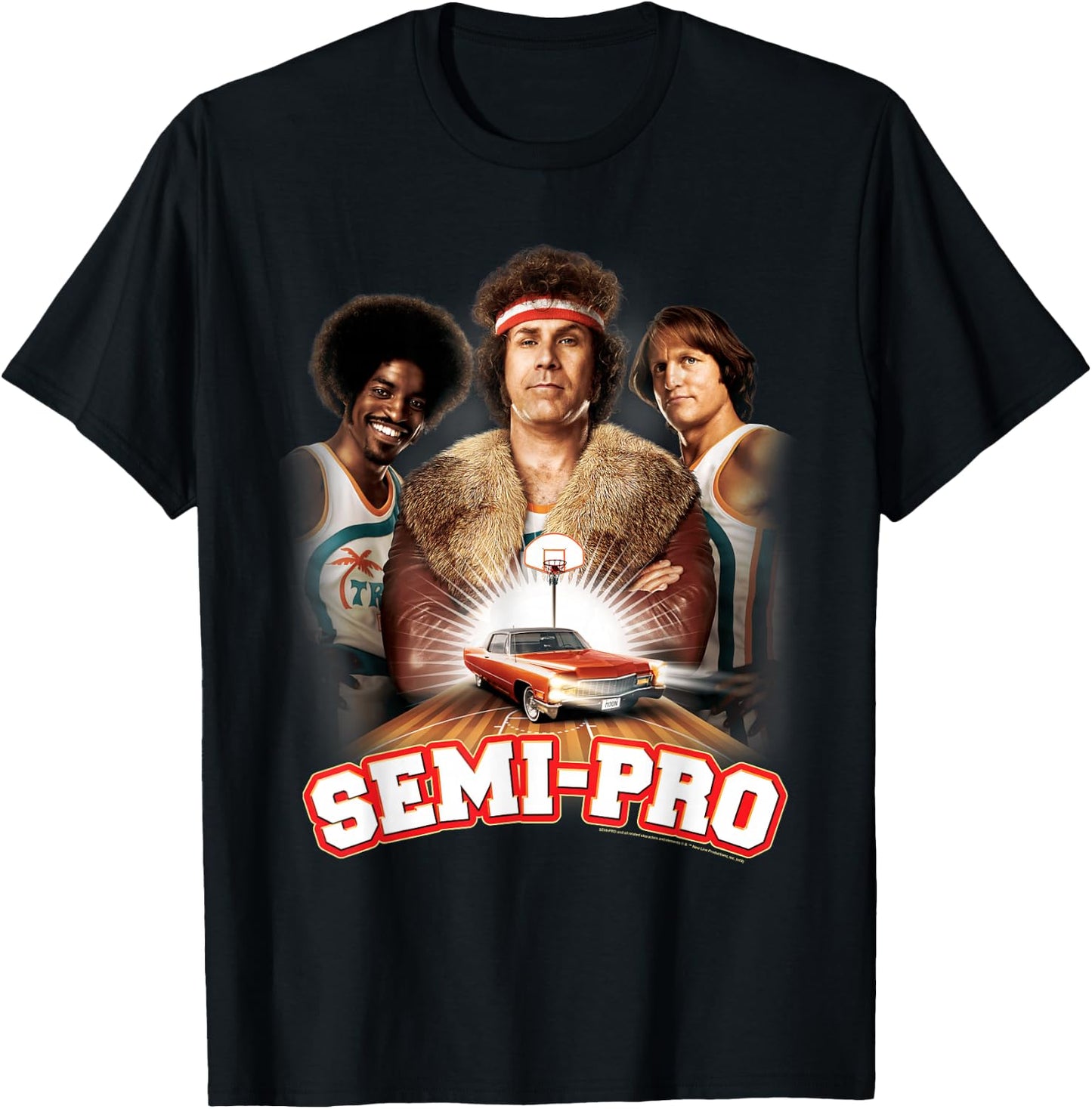 Semi-Pro Poster T-Shirt - T-Shirt | Black