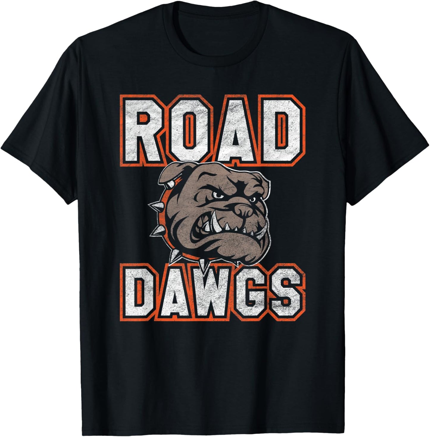 Cleveland Road Dawgs Football T-Shirt - T-Shirt | Black