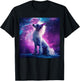 Chinese Crested Dog Magical Galaxy T-Shirt - T-Shirt | Black