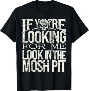 Trash Metal Music Mosh Pit I Trash Metal T-Shirt - T-Shirt | Black