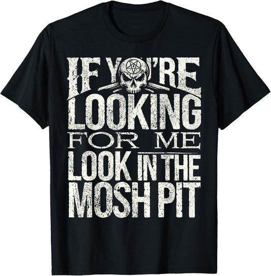 Trash Metal Music Mosh Pit I Trash Metal T-Shirt - T-Shirt | Black