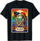 Tarot Card The Lovers Rainbow Kissing Lesbian Skeletons T-Shirt - T-Shirt | Black
