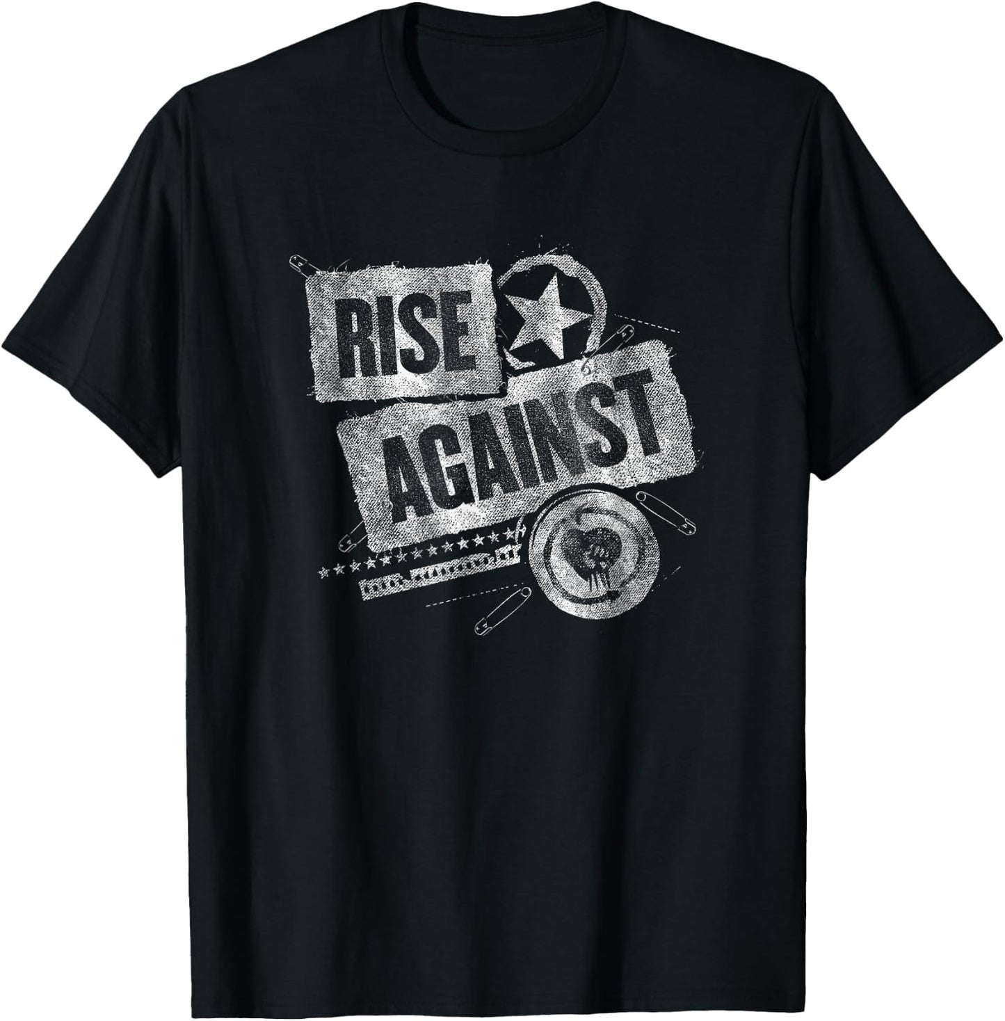 Rise Against - Patched Up - Official Merchandise T-Shirt - T-Shirt | Black