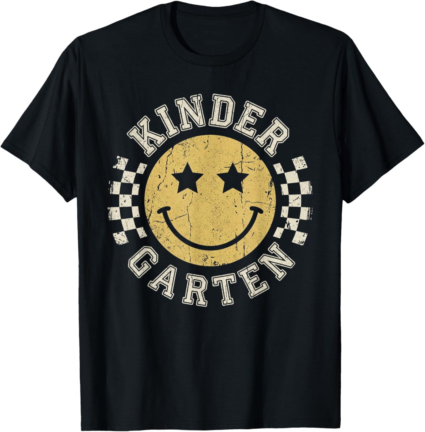 Back to School Kindergarten Kids Boys Girls T-Shirt - T-Shirt | Black