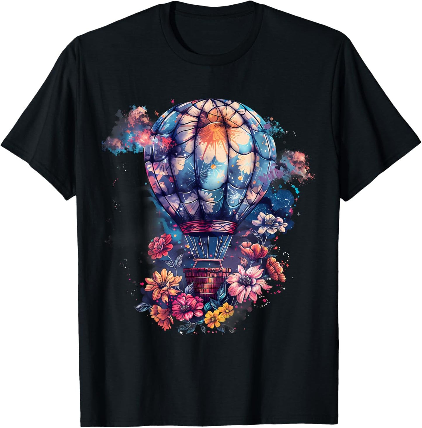 Hot Air Balloon Ride Festival Hot Air Ballooning T-Shirt - T-Shirt | Black