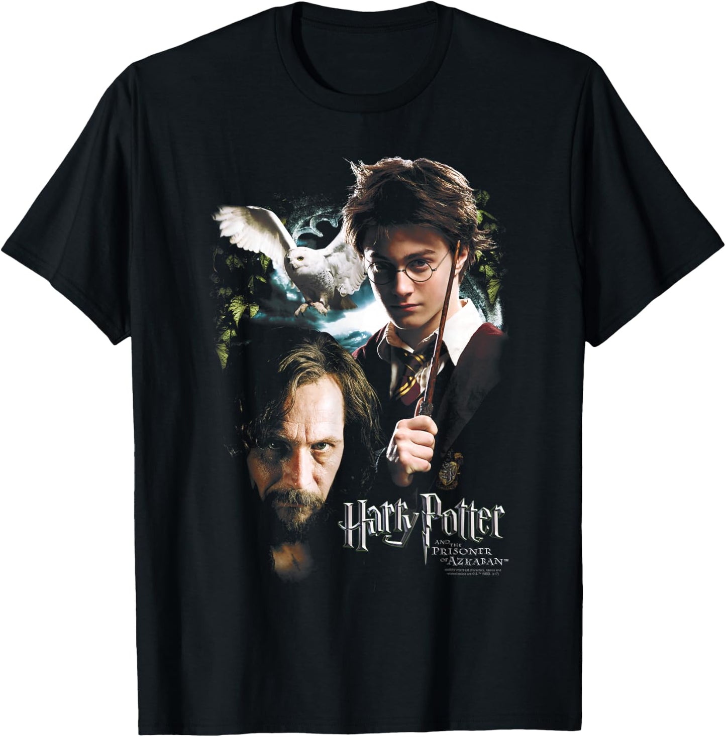 Harry Potter Harry and Sirius T-Shirt - T-Shirt | Black