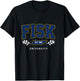 Fisk Tech – Vintage University Arch & Women T-Shirt - T-Shirt | Black