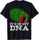 It's In My DNA Zambian African Colors Gifts Cool Zambia Flag T-Shirt - T-Shirt | Black