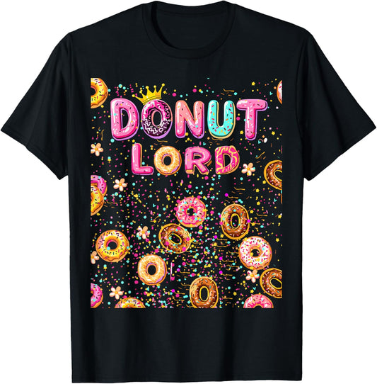 Sprinkle King Edition - Donut Lord T-Shirt - T-Shirt | Black