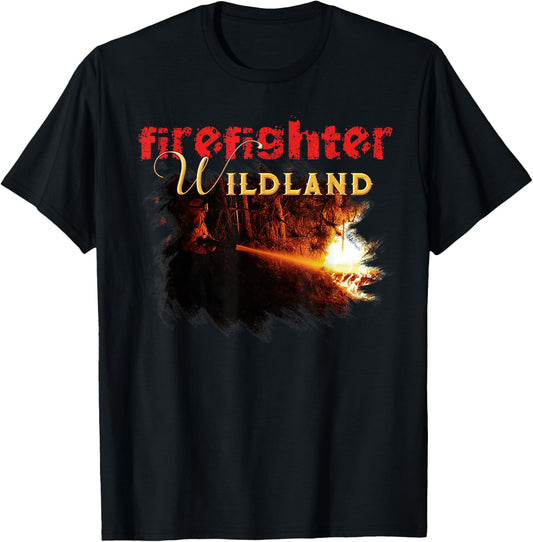 Wildland Firefighter T-Shirt - T-Shirt | Black