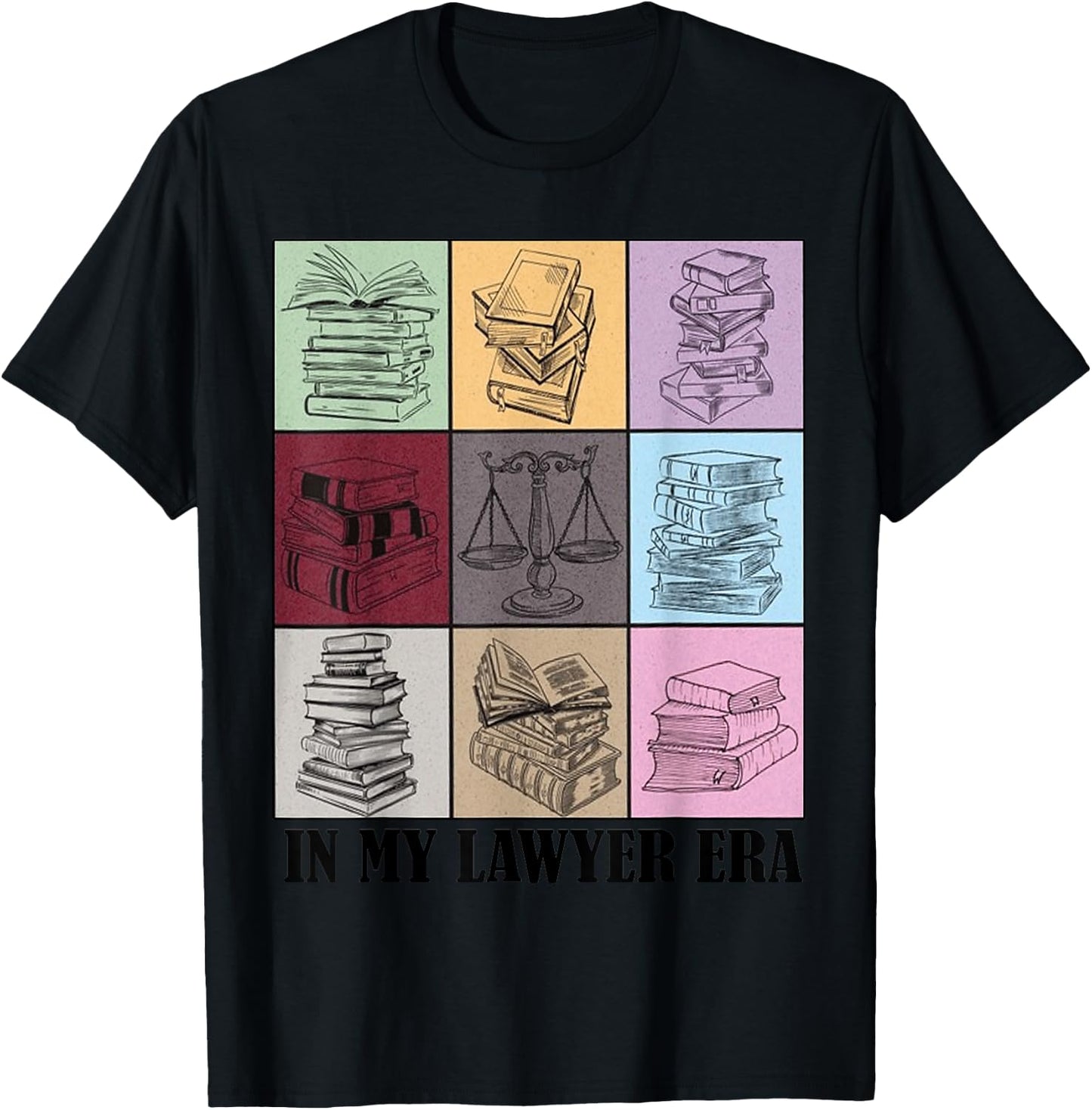 funny Lawyer Quote In My Lawyer Era Cool Lawyers T-Shirt - T-Shirt | Black