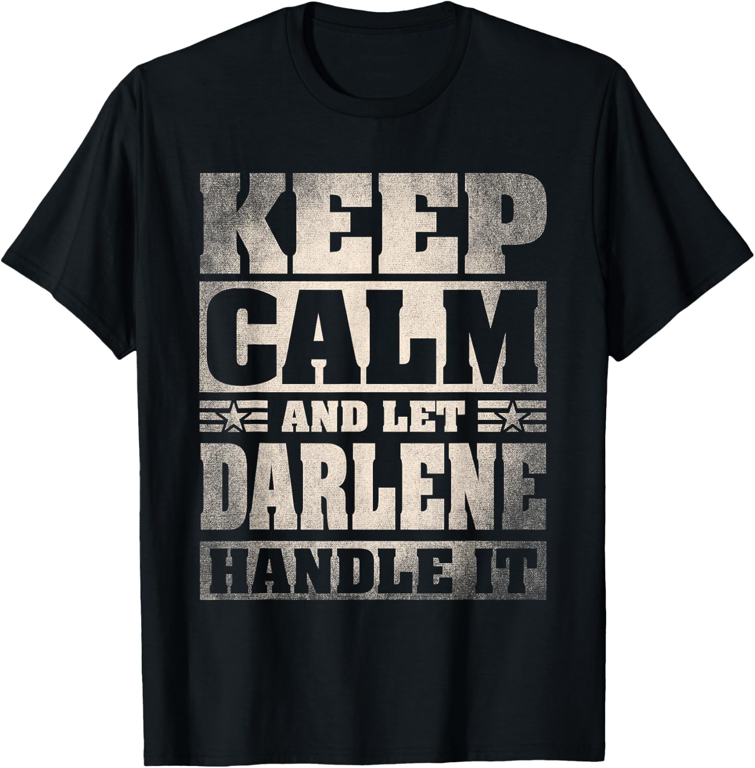Darlene Name Shirt Personalized Darlene First Name T-Shirt - T-Shirt | Black