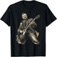 Theodore Roosevelt Guitar Retro Vintage Music T-Shirt - T-Shirt | Black