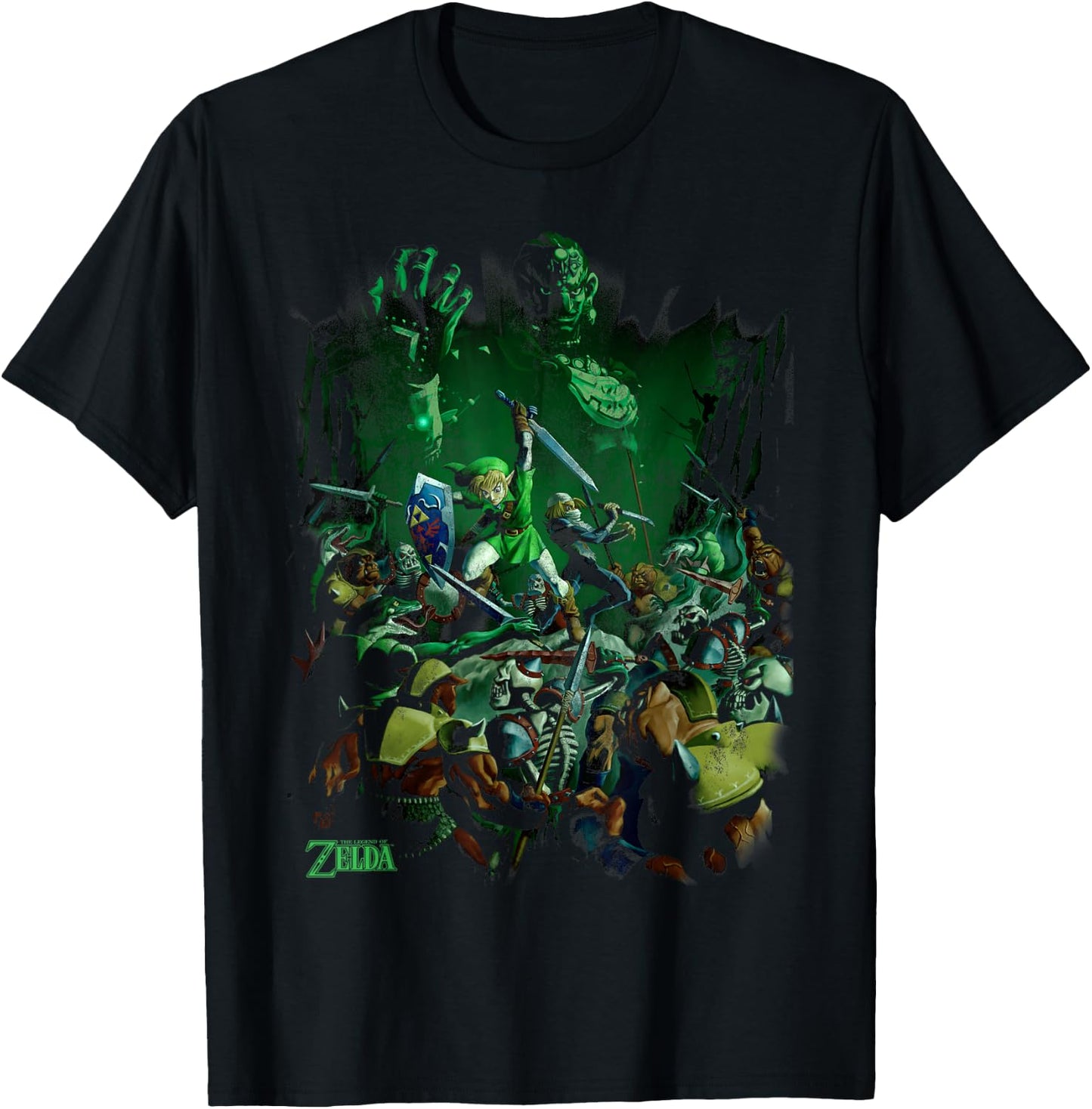 Nintendo Zelda Ganondorf's Final Battle Graphic T-Shirt - T-Shirt | Black