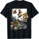 Teenage Mutant Ninja Turtles Skateboarding Crew T-Shirt - T-Shirt | Black