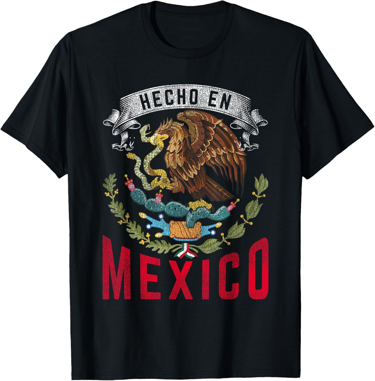 Hecho En Mexico T-Shirt - T-Shirt | Black