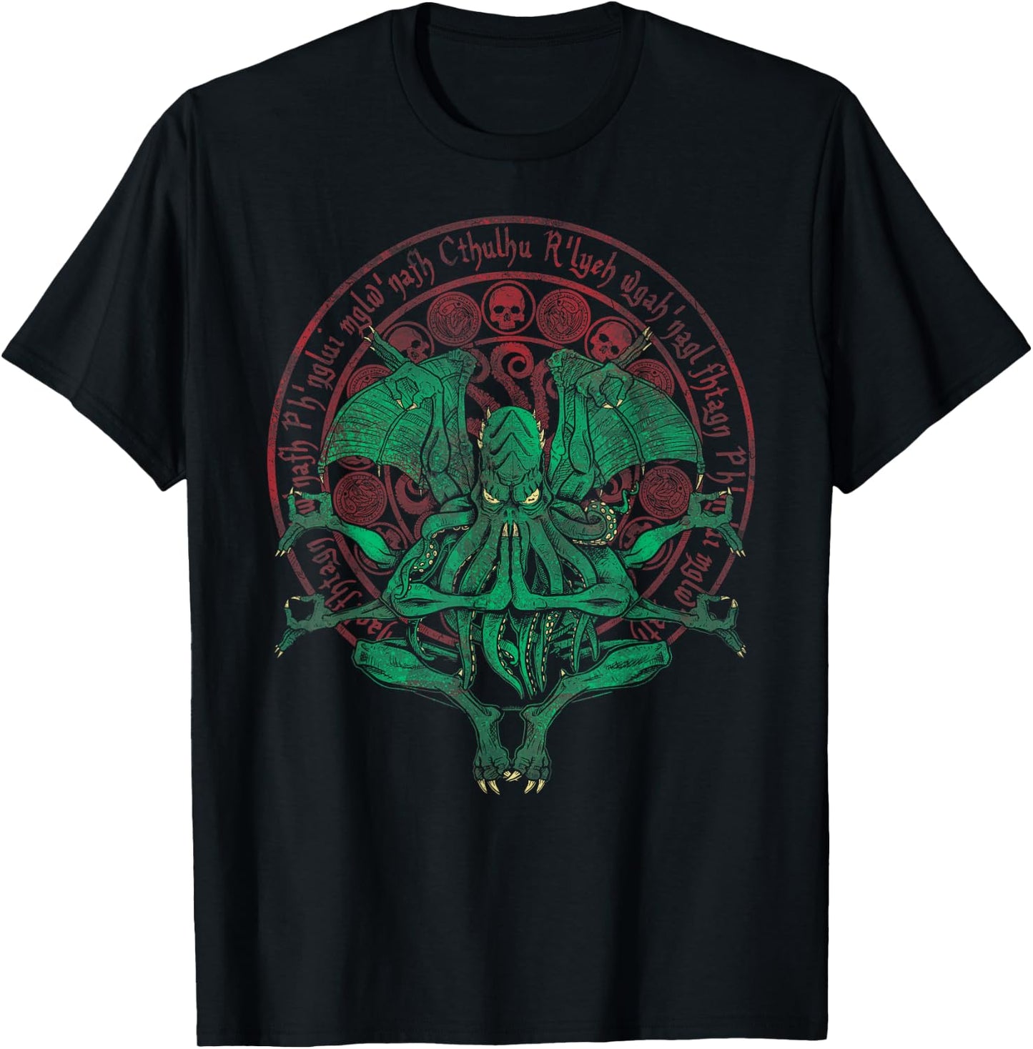 The Idol Cthulhu T-Shirt - T-Shirt | Black