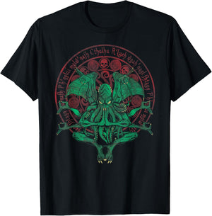 The Idol Cthulhu T-Shirt - T-Shirt | Black