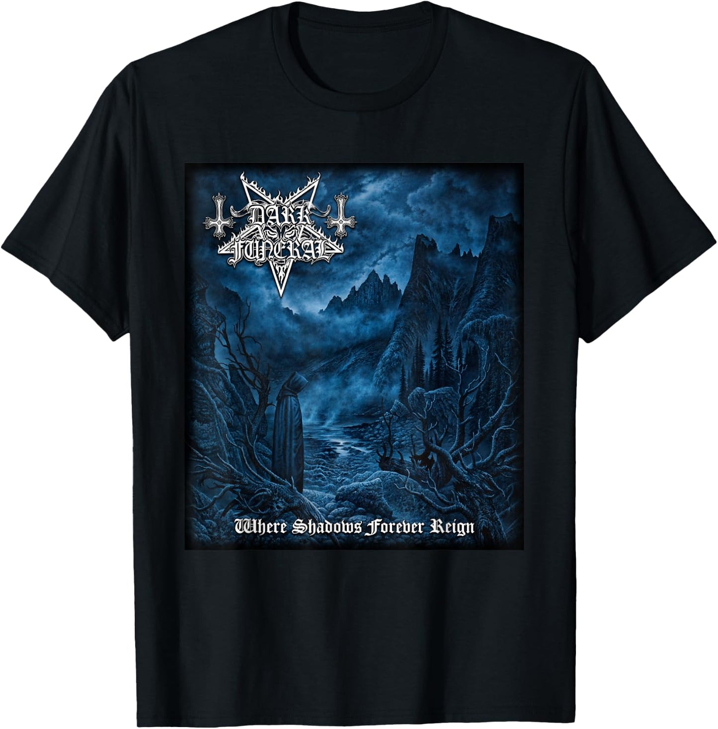 Dark Funeral - Where Shadows Forever Reign - Official Merch T-Shirt - T-Shirt | Black