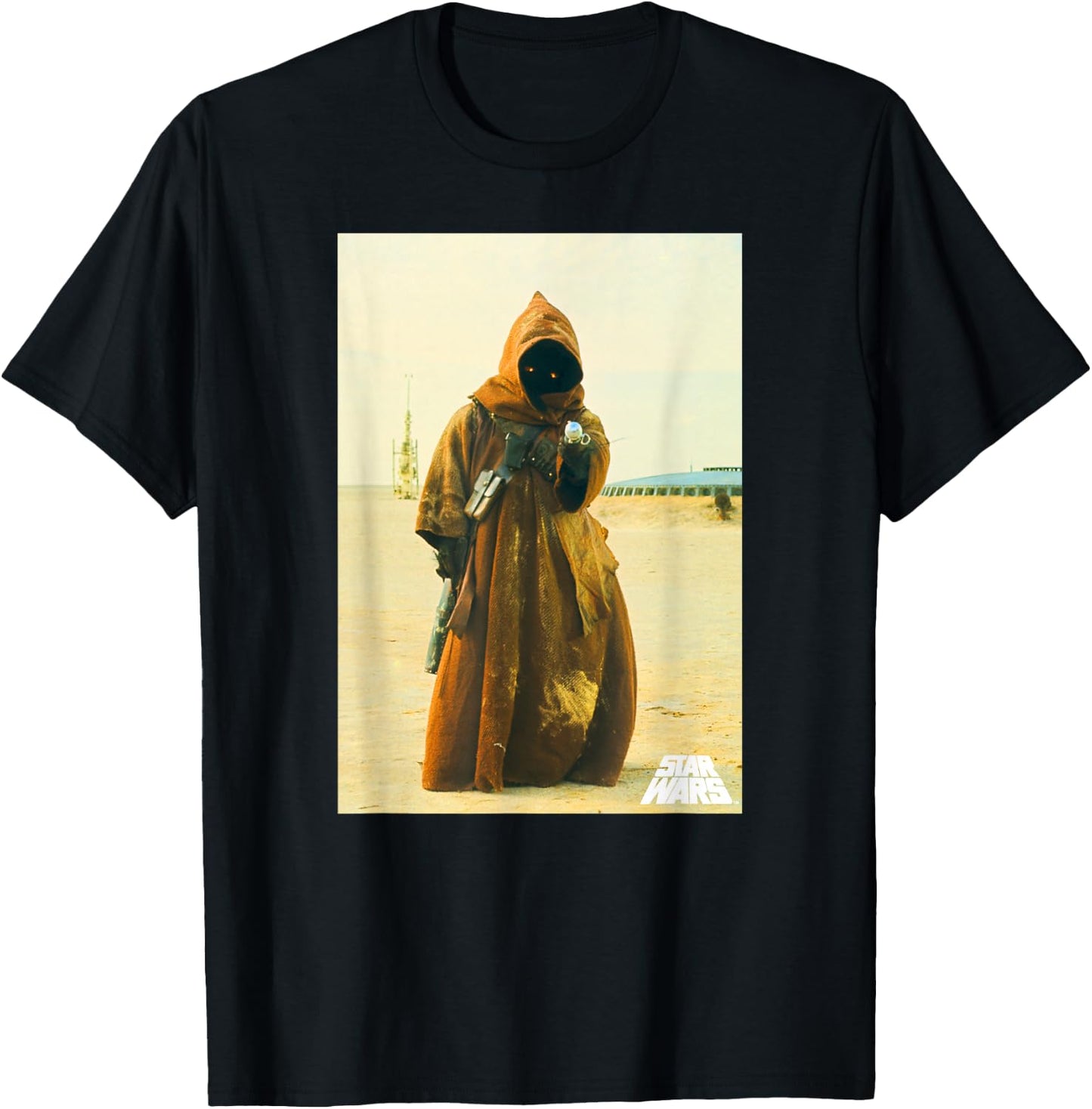 Star Wars Jawa Scavenger Photo Graphic T-Shirt - T-Shirt | Black