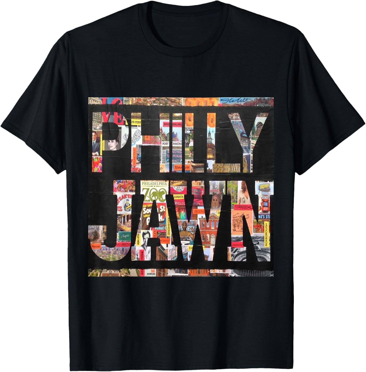 Philly jawn, slang Philadelphia hometown T-Shirt - T-Shirt | Black