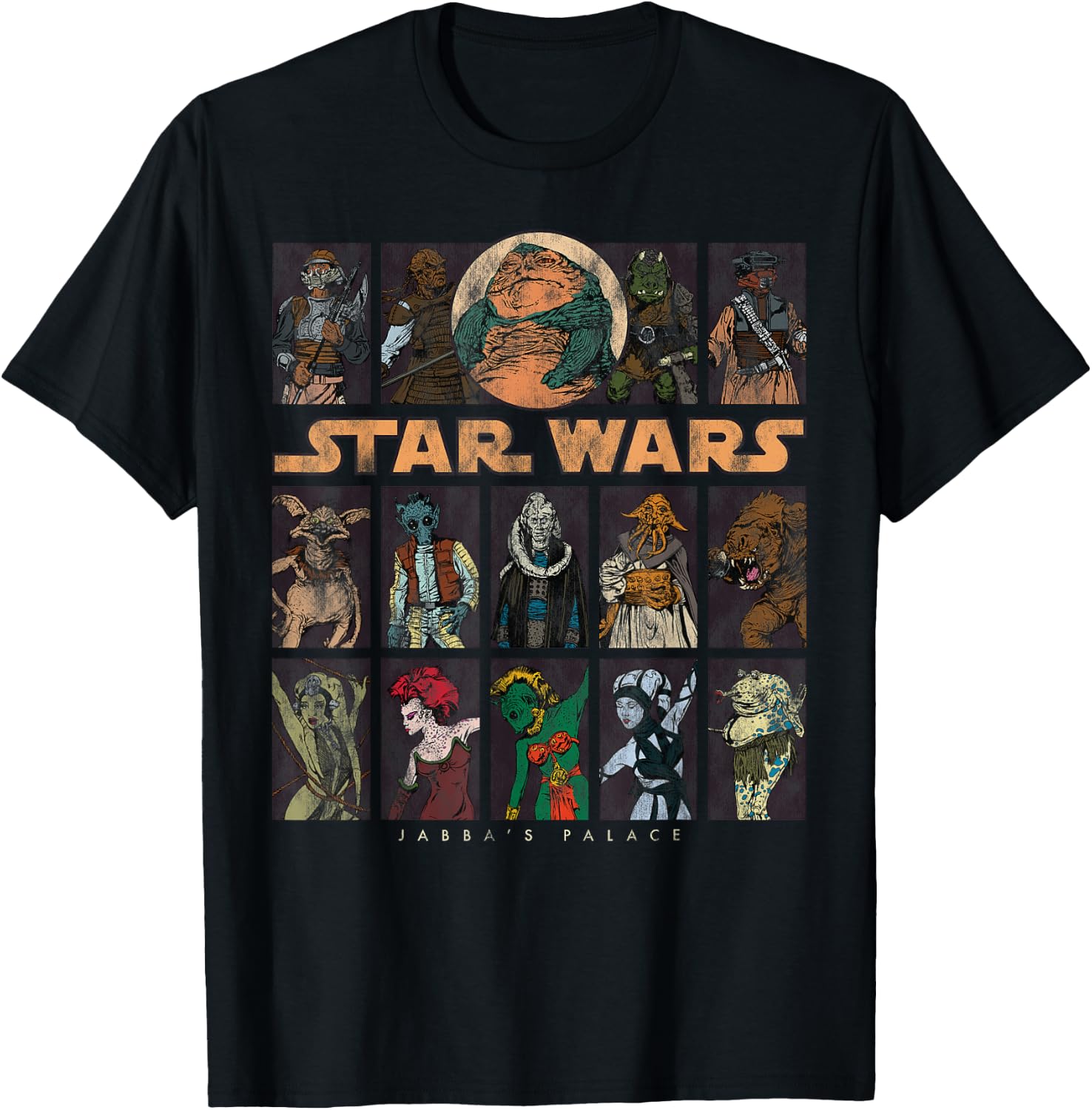 Star Wars Fan Fave Jabba's Palace T-Shirt - T-Shirt | Black