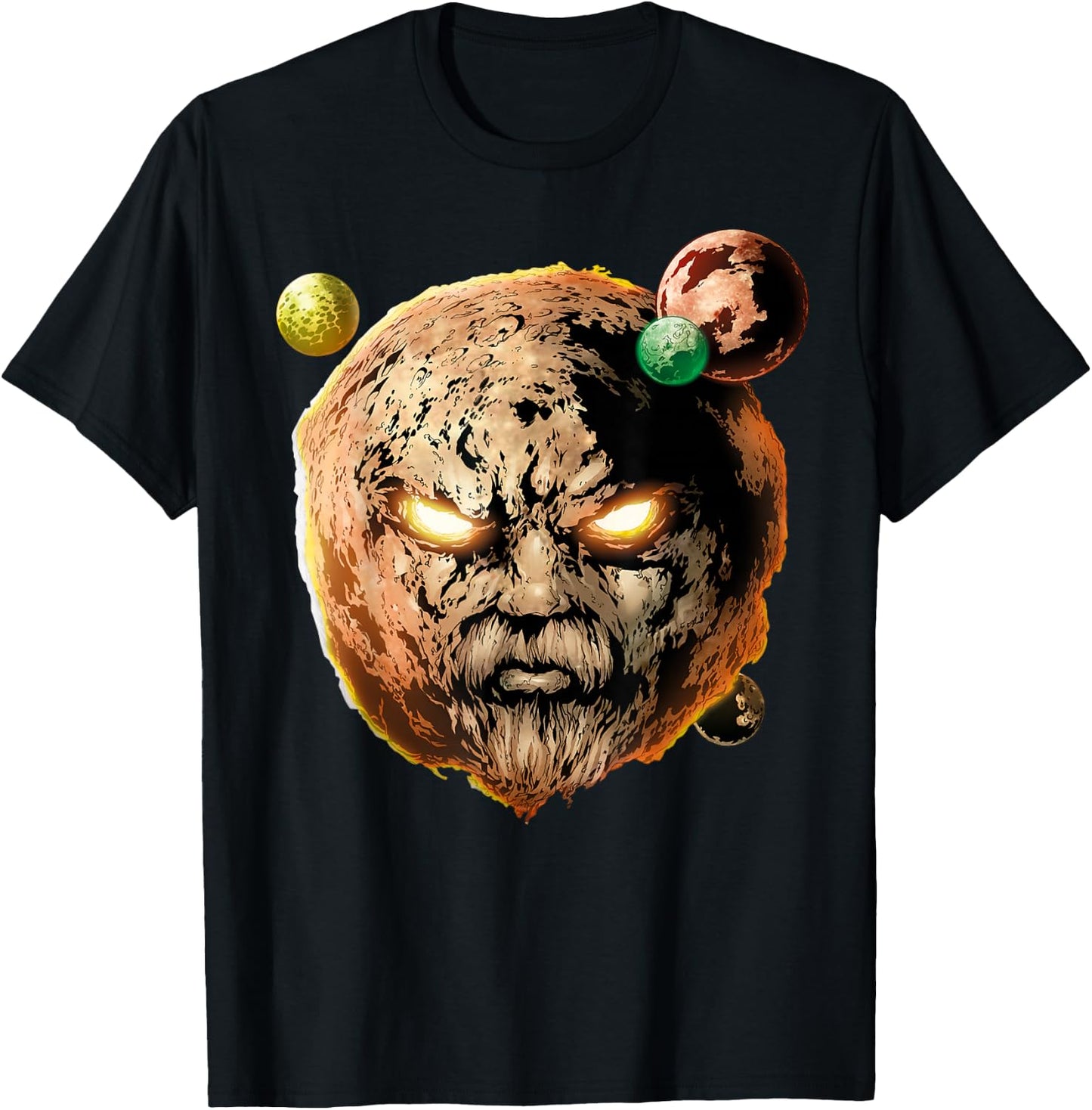 Marvel Ego The Living Planet In Orbit Graphic T-Shirt - T-Shirt | Black