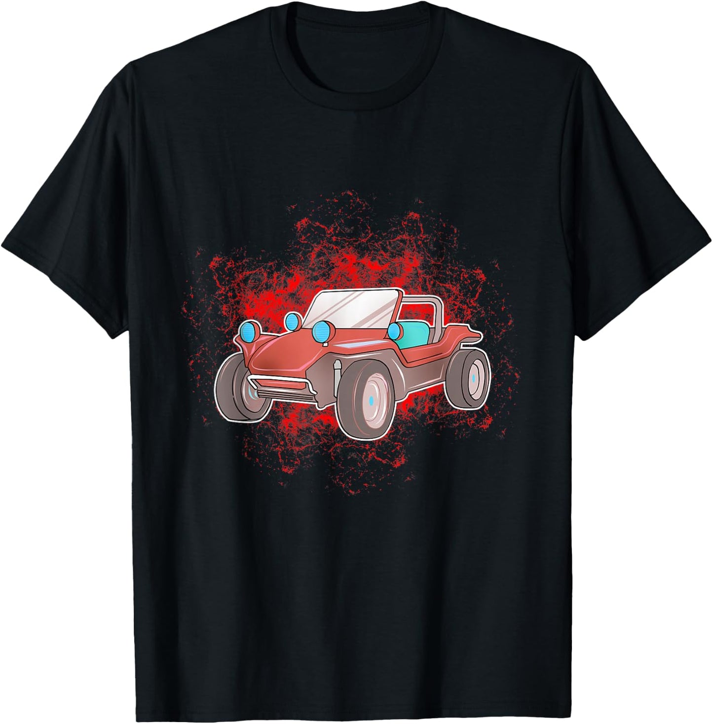 Beach Buggy Dune Graphic RC Car Men Women Kids Gift T-Shirt - T-Shirt | Black
