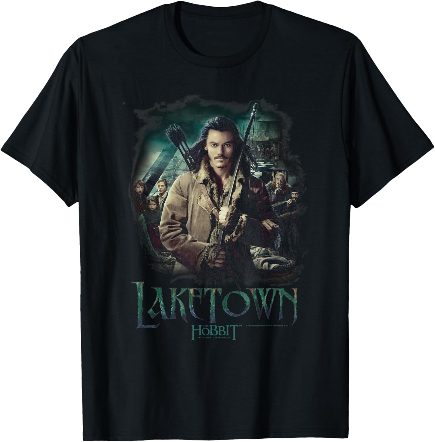 Hobbit Bard Protector T-Shirt - T-Shirt | Black