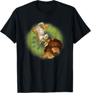 Disney The Lion King Simba and Nala Live Action T-Shirt - T-Shirt | Black