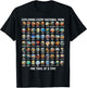 All US National Park Checklist Bucket List Of National Parks T-Shirt - T-Shirt | Black