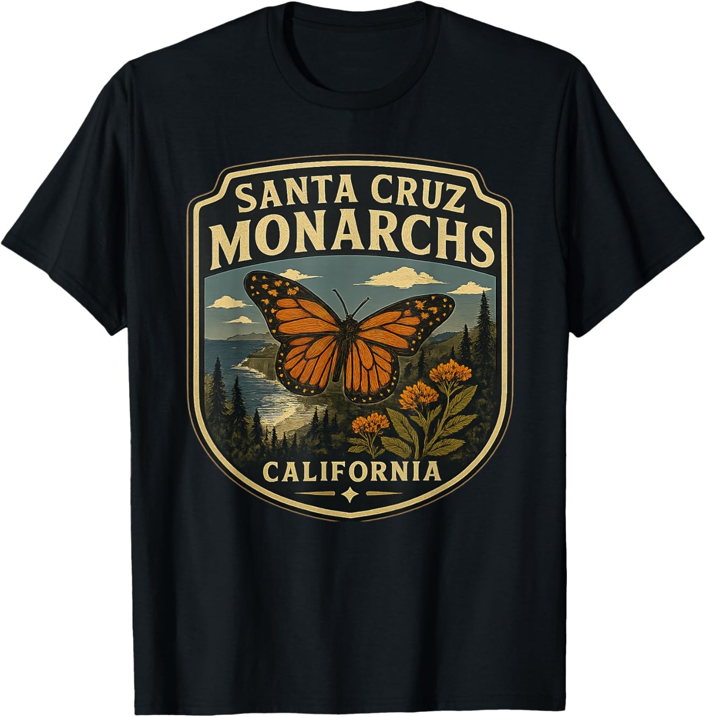 Butterfly T-Shirt - T-Shirt | Black