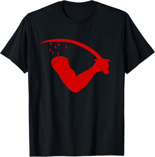 Dimmit's Goliad Texas Bloody Arm Flag T-Shirt - T-Shirt | Black