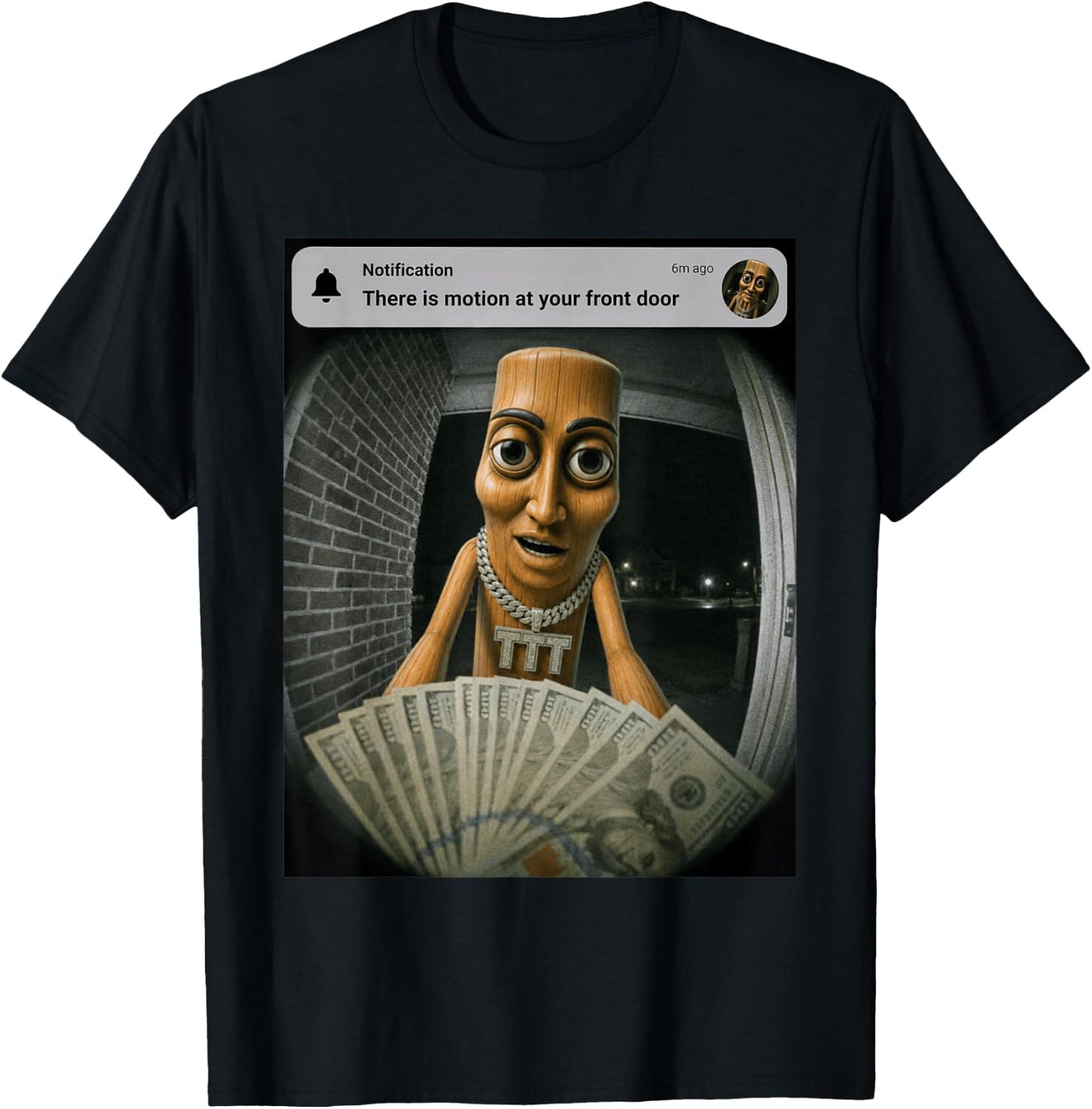 Triple T Motion Detected T-Shirt - T-Shirt | Black
