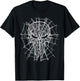 Marvel Studios Spider-Man: BND Movie 2026 Punisher Skull Web T-Shirt - T-Shirt | Black