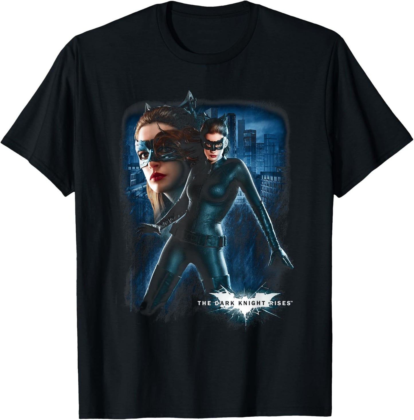 Batman Dark Knight Rises Catwoman T-Shirt - T-Shirt | Black