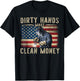 My Hands May Be Dirty My Money is Clean Welding Men Welder T-Shirt - T-Shirt | Black