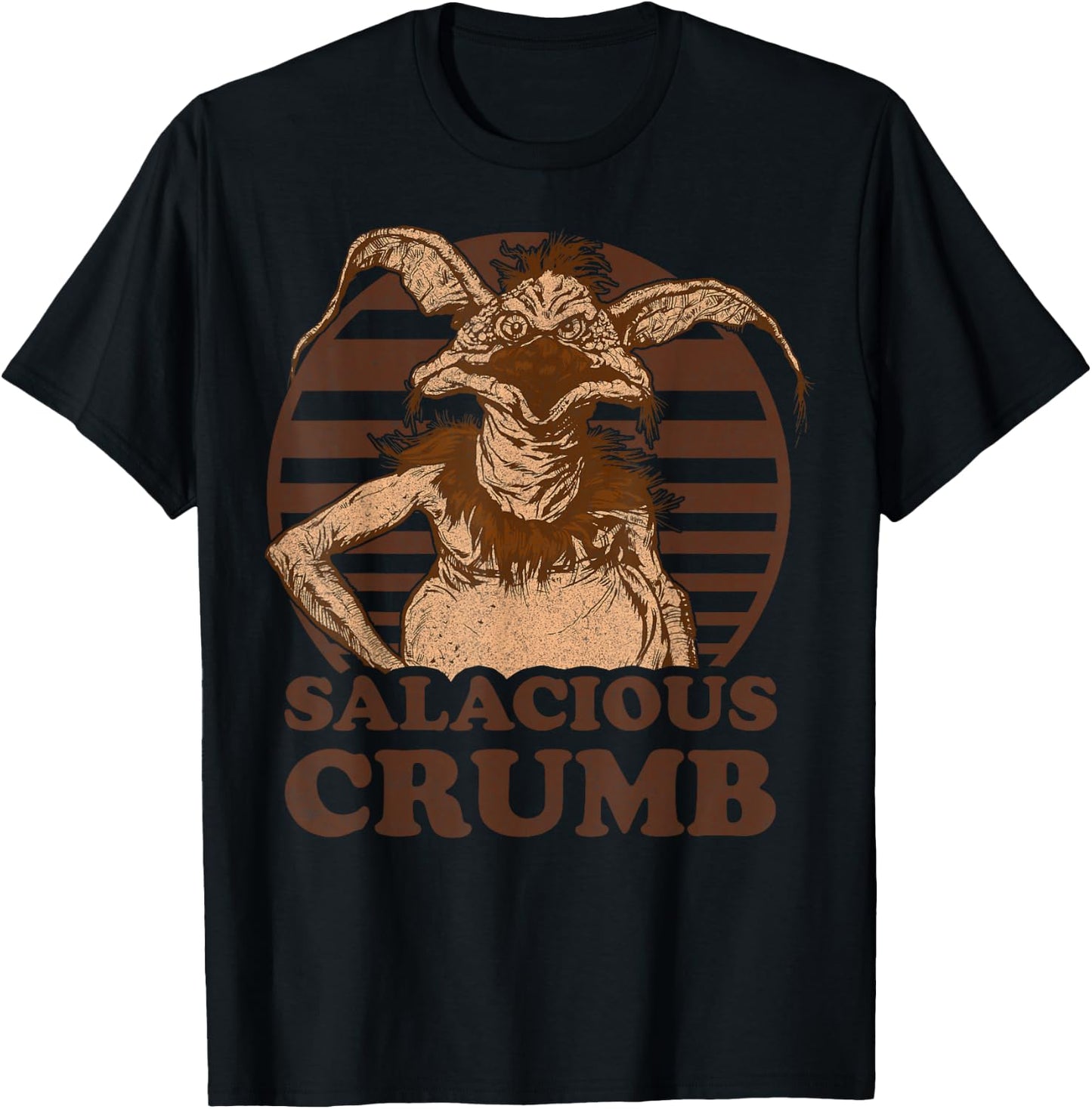 Star Wars Salacious Crumb Vintage Retro Logo T-Shirt - T-Shirt | Black