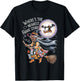Funny Halloween Witch Sewing and Fabric Lover Quilt Design T-Shirt - T-Shirt | Black