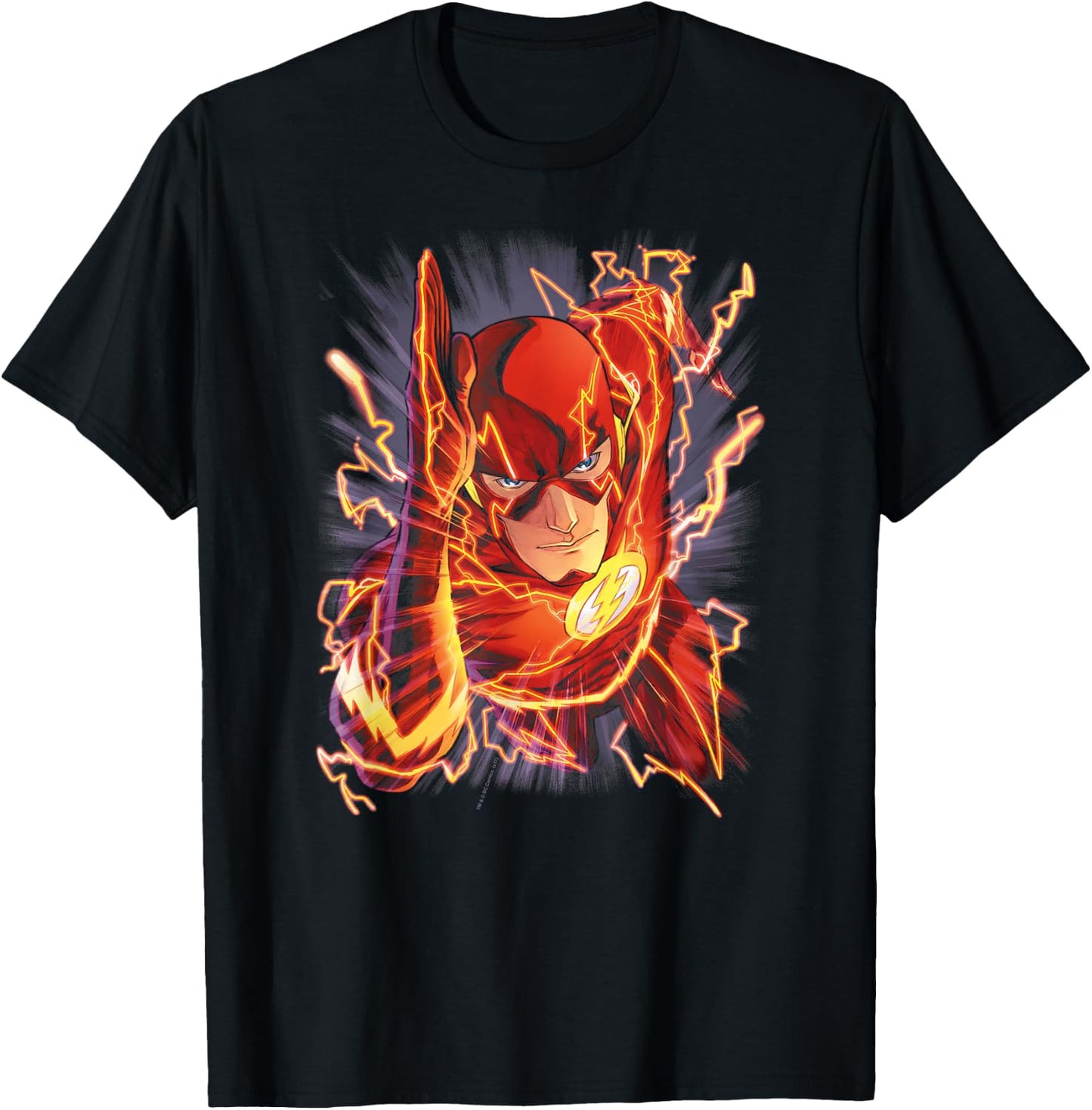 The Flash New 52 Cover #1 T-Shirt - T-Shirt | Black