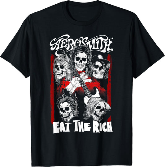 Aerosmith - Eat the Rich T-Shirt - T-Shirt | Black