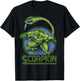 Marvel Scorpion Retro 90's Get Stung Classic Badge T-Shirt - T-Shirt | Black
