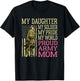 My Daughter My Soldier My Pride My World - Proud Army Mom T-Shirt - T-Shirt | Black