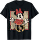 Disney Mickey and Friends Lunar New Year Minnie Vintage T-Shirt - T-Shirt | Black