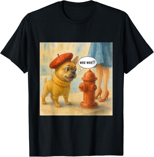 Wee..Wee T-Shirt - T-Shirt | Black