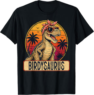 Birdy SARUS Retro Sunset Mothers Day Vintage T-Shirt - T-Shirt | Black