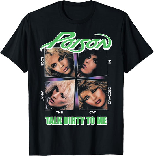 Poison - Talk Dirty To Me T-Shirt - T-Shirt | Black