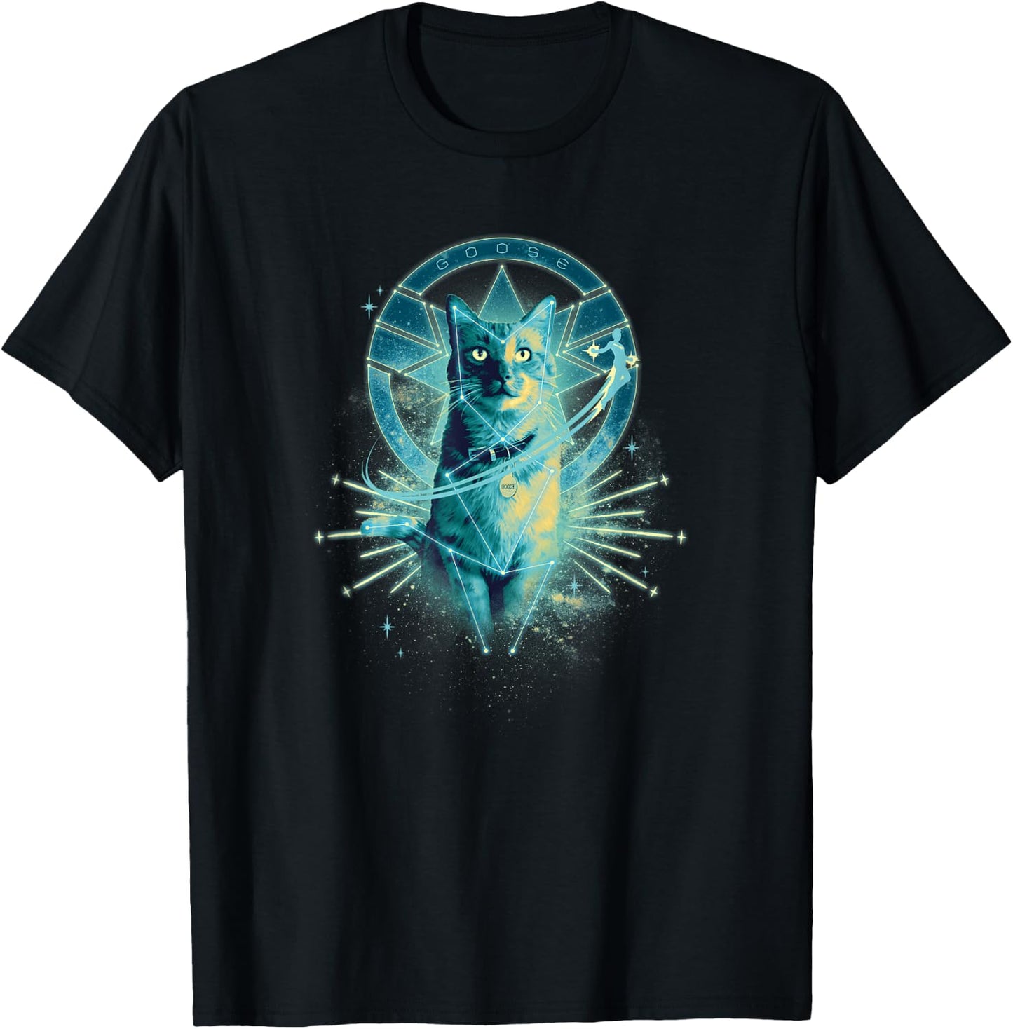 Marvel Captain Marvel Goose the Cat T-Shirt - T-Shirt | Black